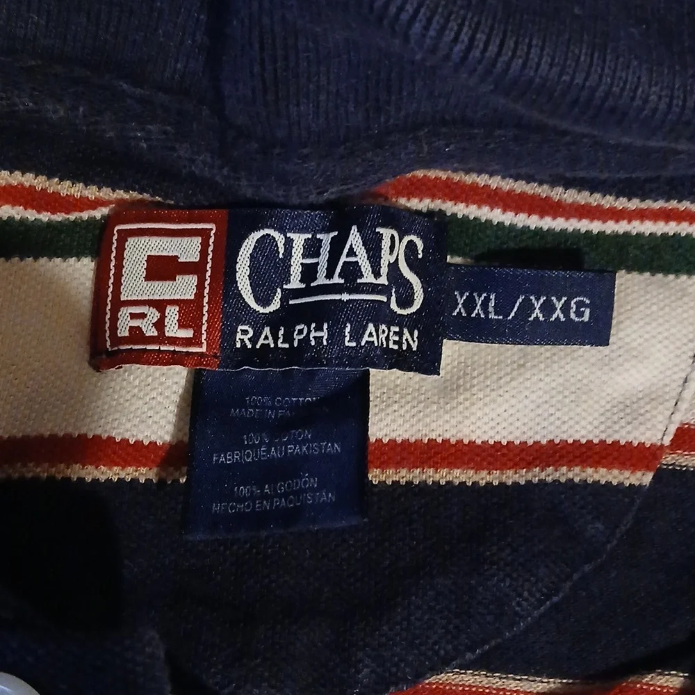 Vintage 90s Y2k Chaps Ralph Lauren Polo Shirt